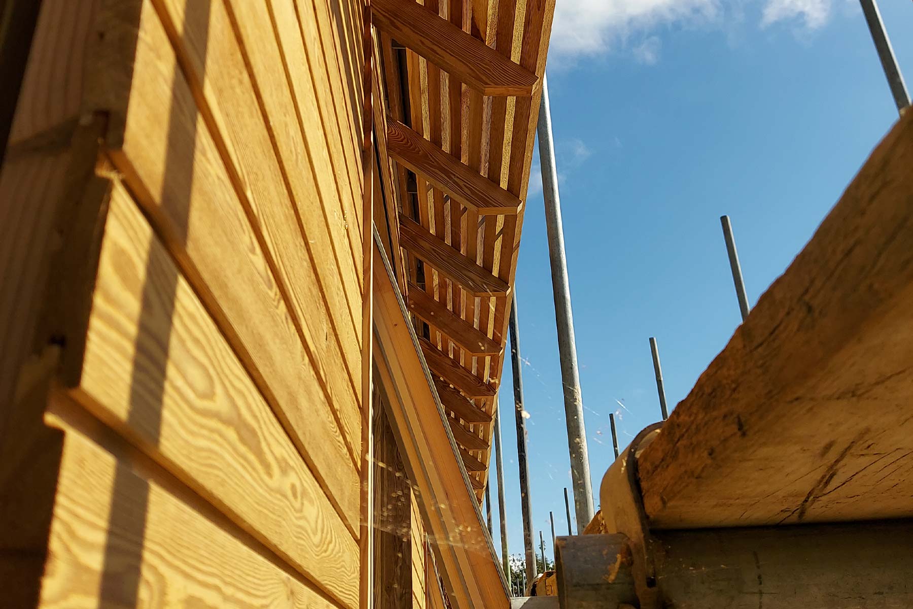 Hazelmead Passivhaus - under construction