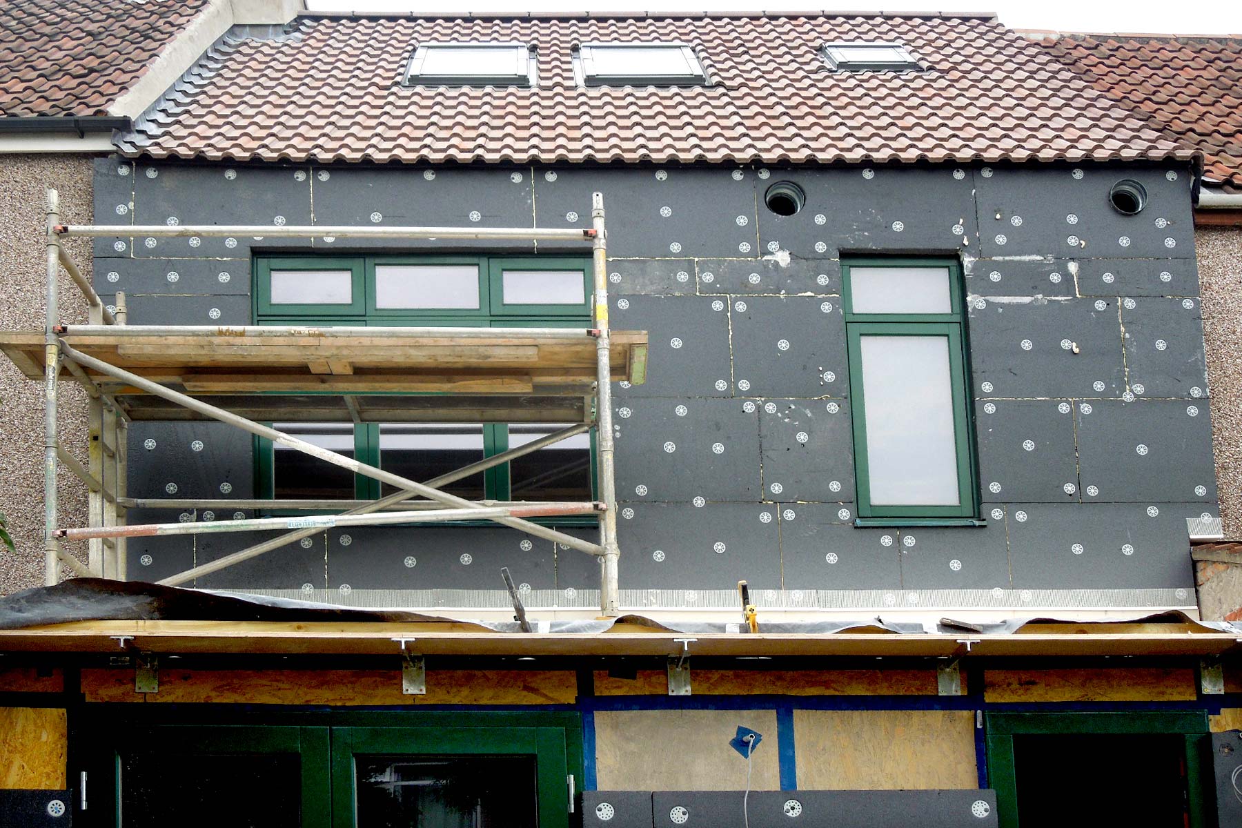 RIBA stage 5 - Passivhaus construction
