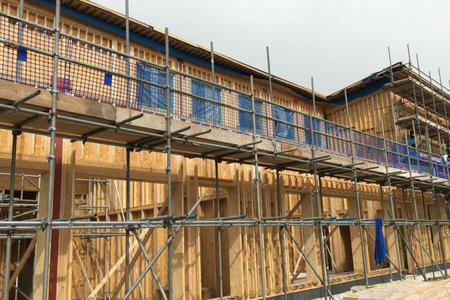 Gorslas Primary School - under construction