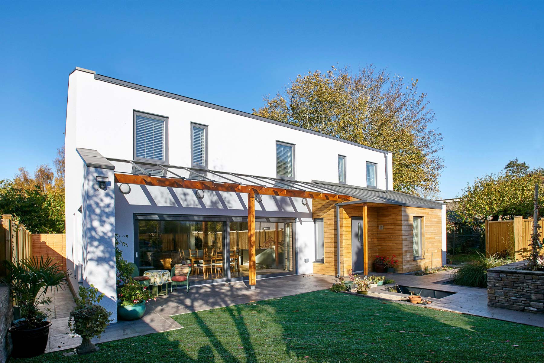 North Somerset, Passivhaus Plus - exterior