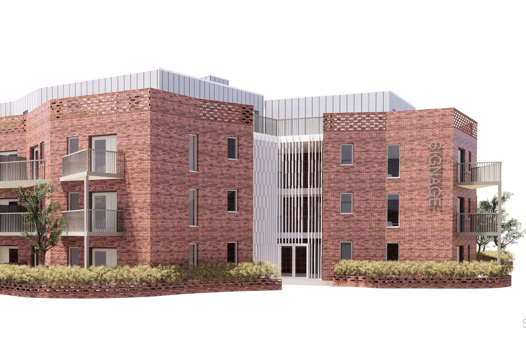 St John’s Lane Social Housing - artists impression