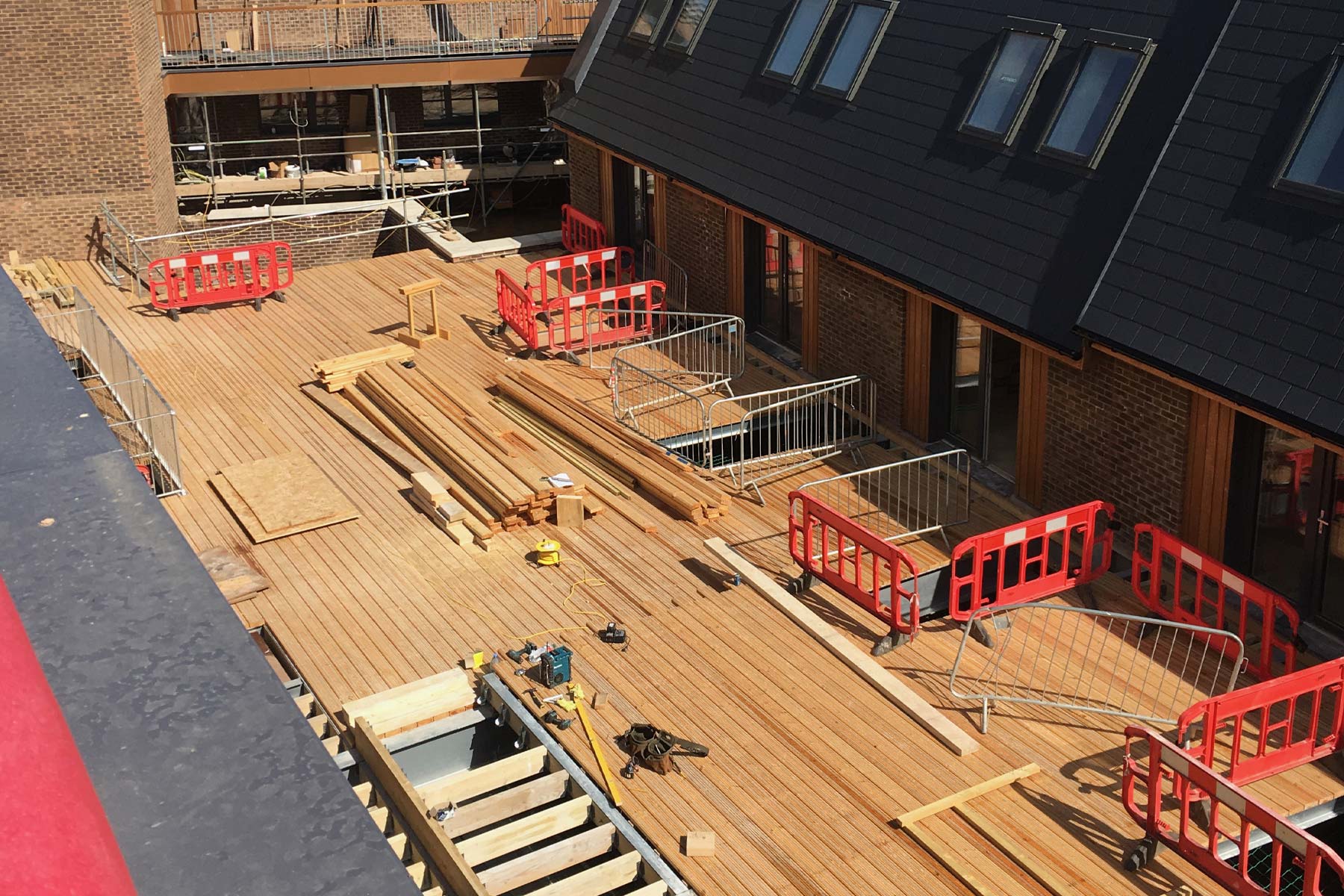 Picture House Court Passivhaus - Inner courtyard